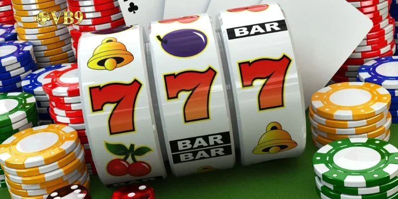 Giao diện trò chơi nổ hũ tại VB9 với biểu tượng jackpot tích lũy