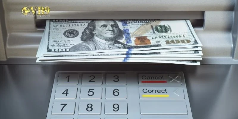 Thông báo giao dịch rút tiền đang được xử lý thành công